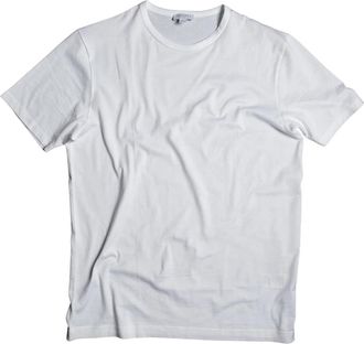 Sunspel Classic T-Shirt - Heren - T-shirts - Wit - 3XL - Katoen - Tops