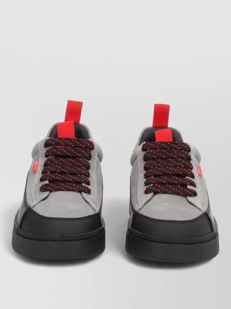 Bally lace up sneaker rossy round toe