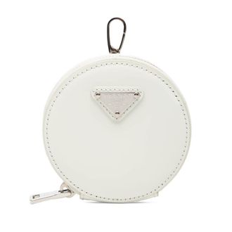 Prada Pre-owned Prada Spazzolato Round Coin Pouch Bag Charm Ladies QNO6VBCC0WYDAO8X