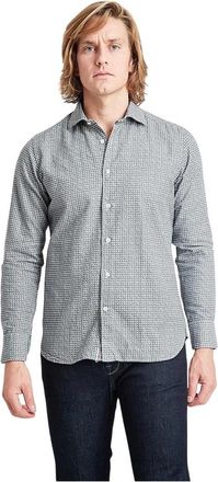 Tintoria Mattei Lange Mouw Shirt - Heren - Casual Overhemden - Veelkleurig - M - Overhemden