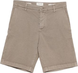 Jacob Cohen Short - Heren - Korte Broeken - Bruin - W35 - Leer - Korte Broeken