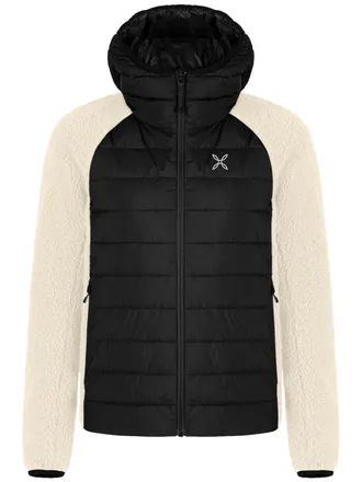 Montura Hybrid Sherpa-Fleece Jacket with Quilted Front and High Collar