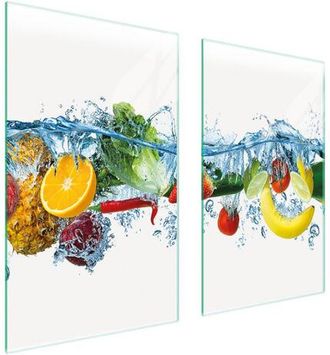 OEM Placa Protectora De Vidrio Para Estufa 75x52 Fruta