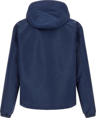 Givenchy Mens Blue Polyester Shell Jacket Clothing