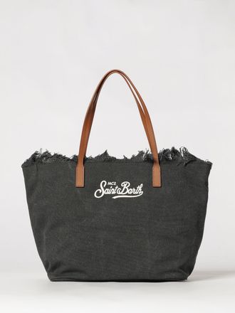 MC2 Saint Barth Borsa a spalla in misto cotone con logo
