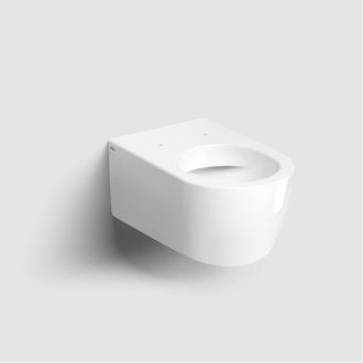 Clou New Hammock Wandtoilet - 54x36.5x33cm - spoelrandloos - zonder zitting - diepspoel - glans wit
