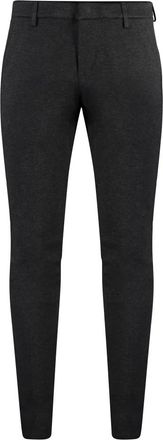 Dondup Gaubert Chino Broek - Heren - Slim Fit Broeken - Grijs - W38 - Katoen - Broeken