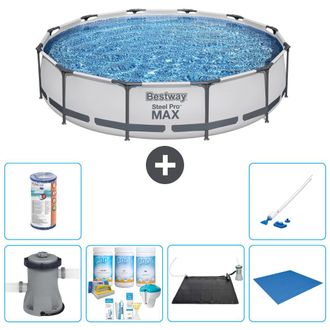Bestway Piscina Bestway Steel Pro Max Redonda - 366x76 Cm - 8-piezas S22142
