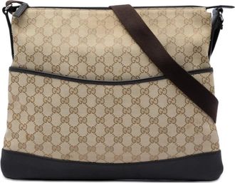 Gucci Pre-owned Gucci GG Canvas Crossbody Unisex 4XS95MFR0D8642MV