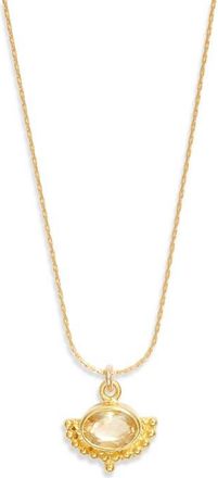 CHILD OF WILD Golden Hour Citrine Pendant Necklace at Nordstrom