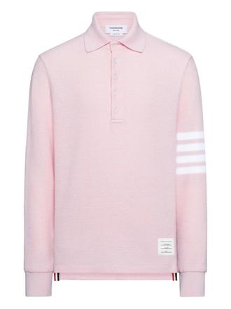 Thom Browne Piqu&eacute; poloshirt - Roze