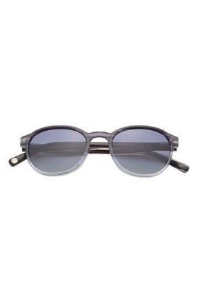 Ted Baker 51mm Round Polarized Sunglasses in Grey at Nordstrom Rack