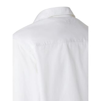 Fendi Long-Sleeve Cotton Shirt - White