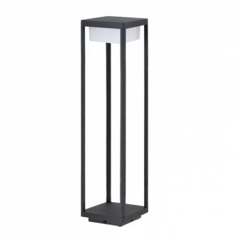 Fabrilamp Farola Cousteau Ip44 1x9w Led 900lm 4000k L.18xan.18xal.66cm Gris
