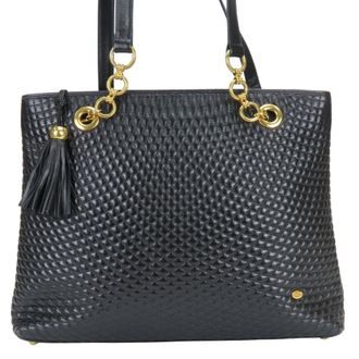 Bally Quilting Leather Tote Bag (Pre-Owned)