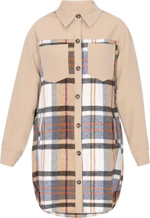Usha Overhemd vrouwen beige veelkleurig