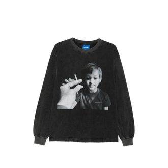 Dagger Graphic-print Long-sleeve T-shirt