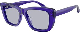 Emporio Armani EA4246U 6253/1 Womens Sunglasses Purple Size 54