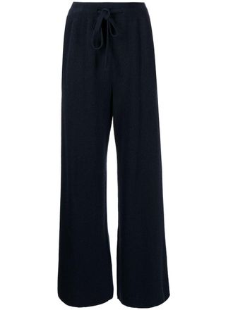 Nanushka Broek met wijde pijpen - Blauw