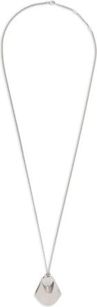 Khaite Kleine Lotus halsketting met hanger - Zilver