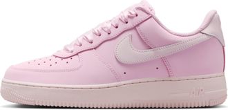 Nike Womens Air Force 1 Low Retro Premium Ribbon Lace Pink Foam