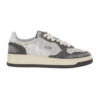 Autry Sneakers, female, Multicolor, Size: 10 US Medalist Leather Sneakers