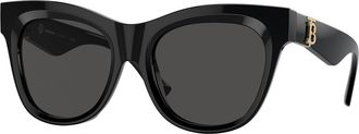 Burberry BE4418 300187 Womens Sunglasses Black Size 54