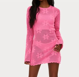 Beach Riot Libbi Dress In Pink