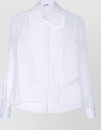 Elisabetta Franchi sheer shirt