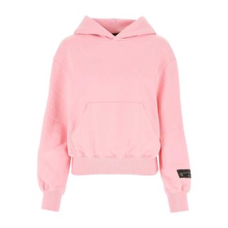 We11done Roze katoenen sweatshirt - Dames - Hoodies - Roze - XS - Katoen - Hoodies & sweatvesten