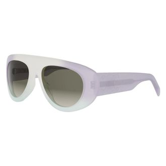 Celine Celine - Triomphe Stamp Zonnebril - unisex - Accessoires - Paars - Maat: 57 MM