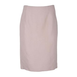 Elisabetta Franchi Short Skirts, female, Beige, Size: 2XS Gonna Longuette