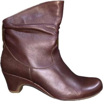 Eric Michael Womens Julia Ankle Boot In Brown