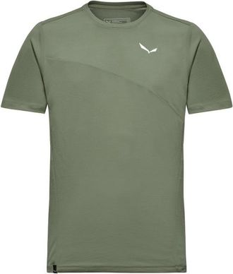 Salewa Puez Sporty Dry T-Shirt Funktionsshirt f&uuml;r Herren | oliv
