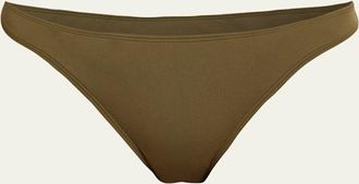 Nili Lotan Solid Bikini Bottoms