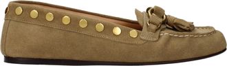 Isabel Marant Isabel Marant Mocassini Vrouw Camoscio Bruin En Gemarteld