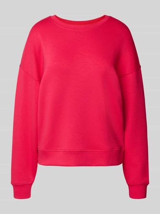 Moss Copenhagen Sweatshirt mit &uuml;berschnittenen Schultern Modell Ima Q in Rot, Gr&ouml;&szlig;e S/M