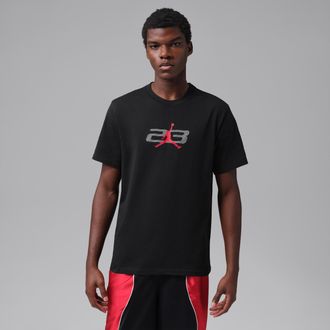 Nike Jordan Mens Jordan Sport Dri-FIT Graphic T-Shirt in Black | IM7774-010