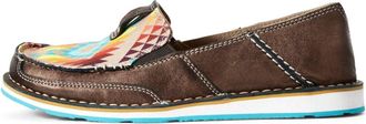 Ariat Womens Cruiser Shoe In Copper Metallic Rainbow Blanket