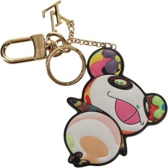 Louis Vuitton Pre-owned Accessories, female, Multicolor, Size: ONE SIZE Pre-owned Canvas Key Holder