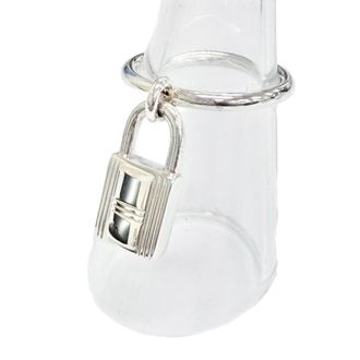 Herm&egrave;s Silver Silver 925 Band Ring (Pre-Owned)