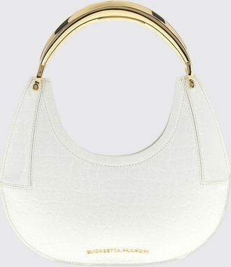 Elisabetta Franchi Borsa Hobo piccola con manico gioiello Elisabetta Franchi