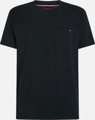 Tommy Hilfiger Mens Tommy Hilfiger T-Shirt, Desert Sky - Black - Size: 38