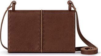The Sak Los Feliz Leather Phone Wallet in Whiskey at Nordstrom