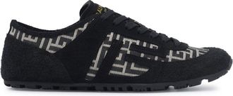 Balmain RACER 45 MONOGRAM SNEAKERS Size: 45, colour: BLACK