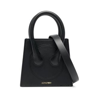 AZ FACTORY Bolso Tote Peque&ntilde;o Cake - Bags - Mujer - Negro - ONE SIZE