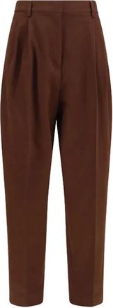 Fabiana Filippi Broeken, Dames, Bruin, 2Xs, Tapered Broeken