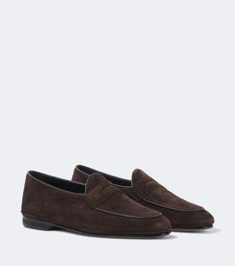Rubinacci Suede loafers