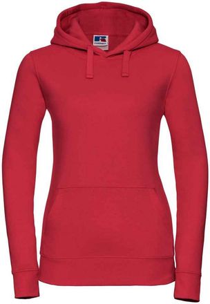 Russell Athletic Russell Dames/Dames Authentic Hoodie (Klassiek rood)
