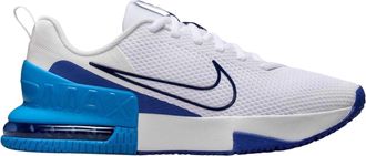 Nike Alpha-sportschoenen met luchtdemping voor heren (Wit, Royaal Blauw)